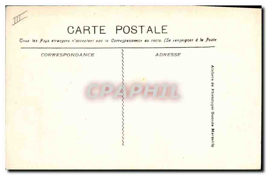 CPA Marseille Les Bassins de la Joliette Bateaux — Rückseite