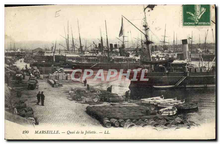 Marseille — Quai de la Joliette — LL. n°190
