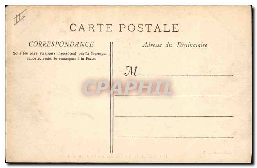 CPA Marseille Les Bassins de la Joliette — Rückseite