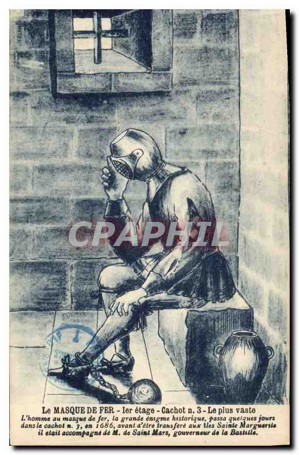 CPA Le Masque de Fer 1er etage Cachot
