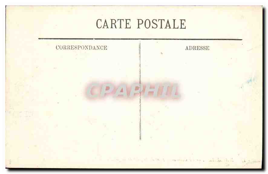 CPA Marseille La Cathedrale prise de la Jetee de la Joliette — Verso