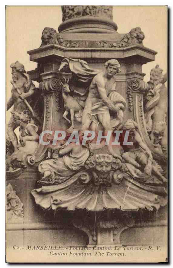 CPA Marseille Fontaine Cantini Le Torrent