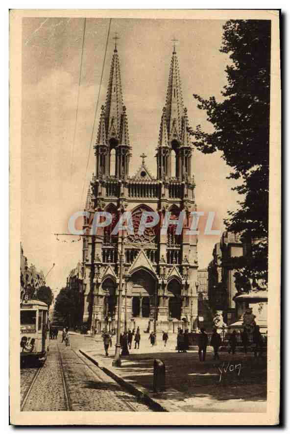 CPA Marseille La Douce France L'Eglise Saint Vincent de Paul (Les Reformes)