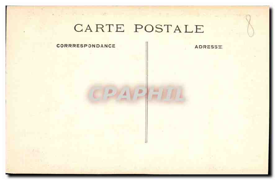 CPA Marseille Vue Generale — Rückseite