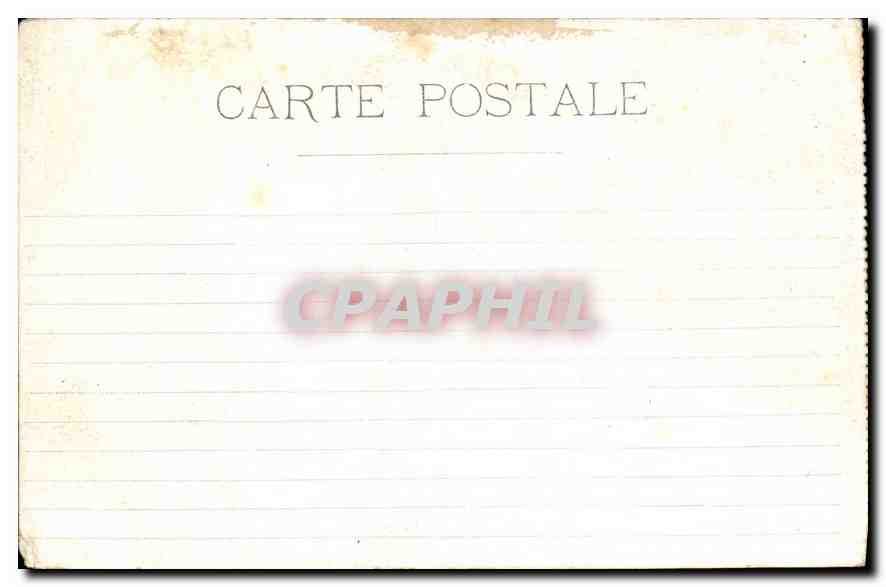 CPA Marseille Palais du Pharo — Rückseite