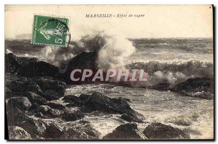 CPA Marseille Effet de vague