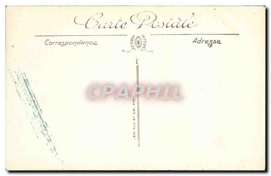 CPA Marseille Eglise Saint Ferreal les Augustins — Verso
