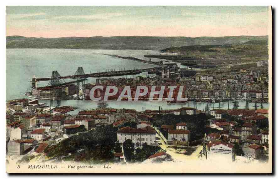 CPA Marseille Vue generale