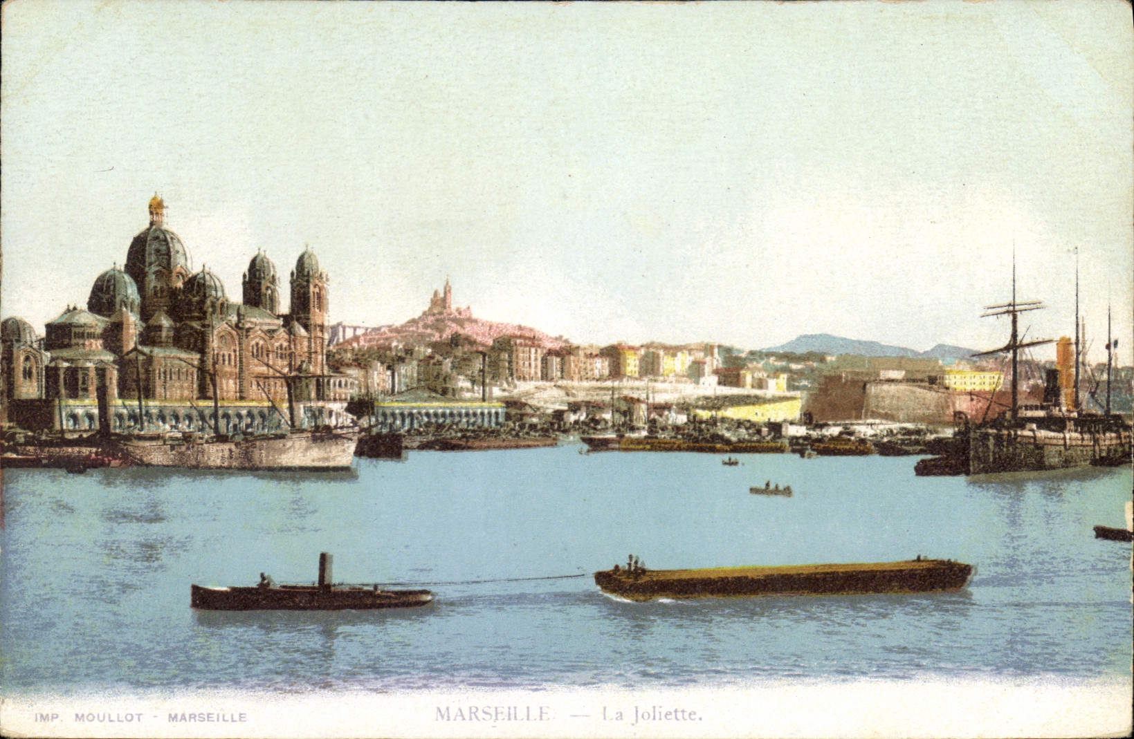 CPA Marseille La Joliette Bateaux