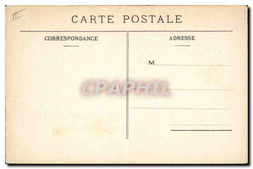CPA Marseille La Joliette Bateaux — Rückseite