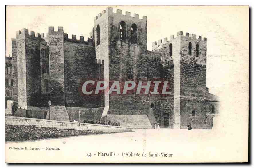 CPA Marseille L'Abbaye de Saint Victor