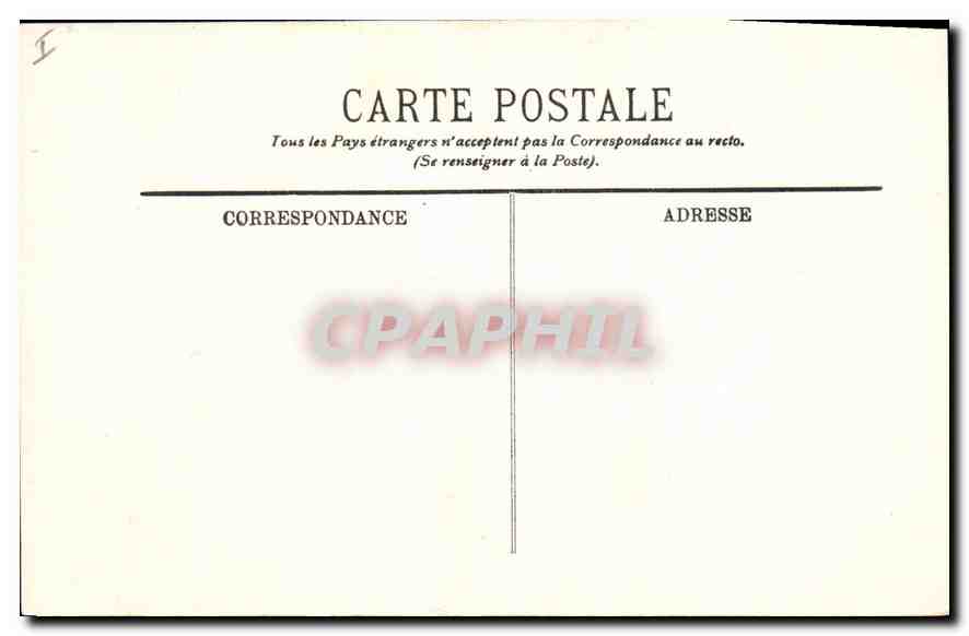 CPA Marseille Soleil couchant a Marseille — Rückseite