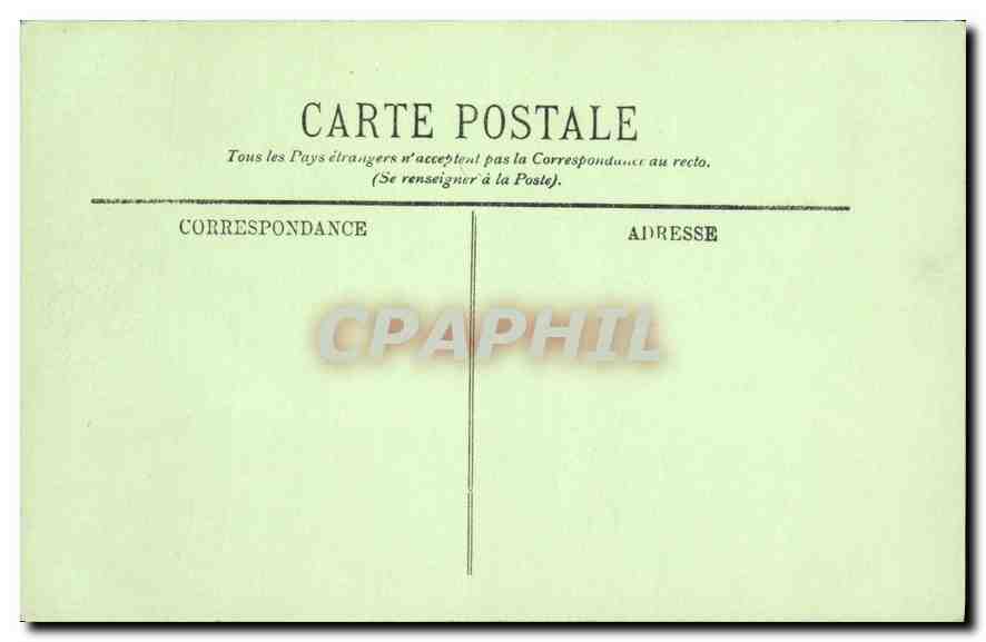 CPA Marseille Soleil couchant a Marseille — Rückseite