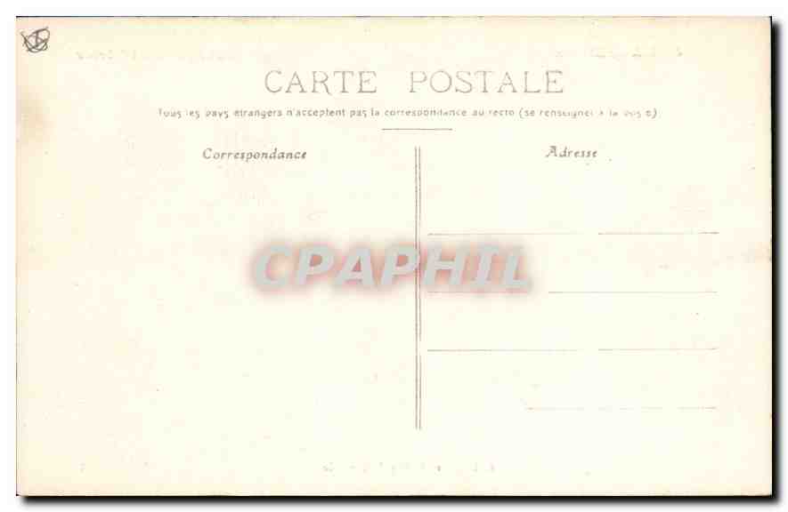 CPA Marseille Abbaye Saint Victor — Verso