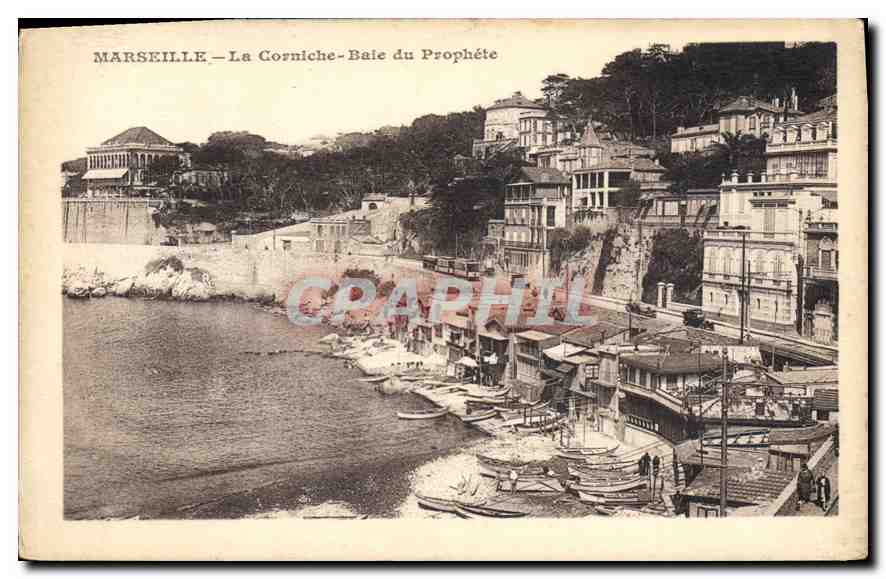 CPA Marseille La Corniche Baie du Prophete