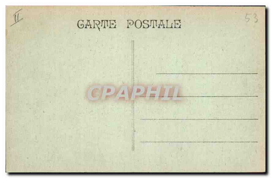 CPA Marseille Port de la Joliette Bateaux — Rückseite