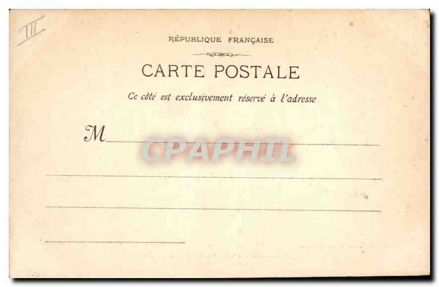 CPA Marseille Le Quai de la Joliette — Rückseite