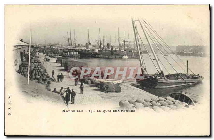 Marseille - Le Quai des Forges — N.G. Editeur, n°29