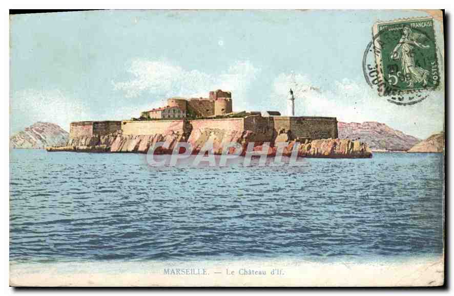 CPA Marseille Le Chateau d'If