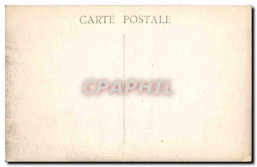 CPA Marseille Le Fort St Jean — Rückseite