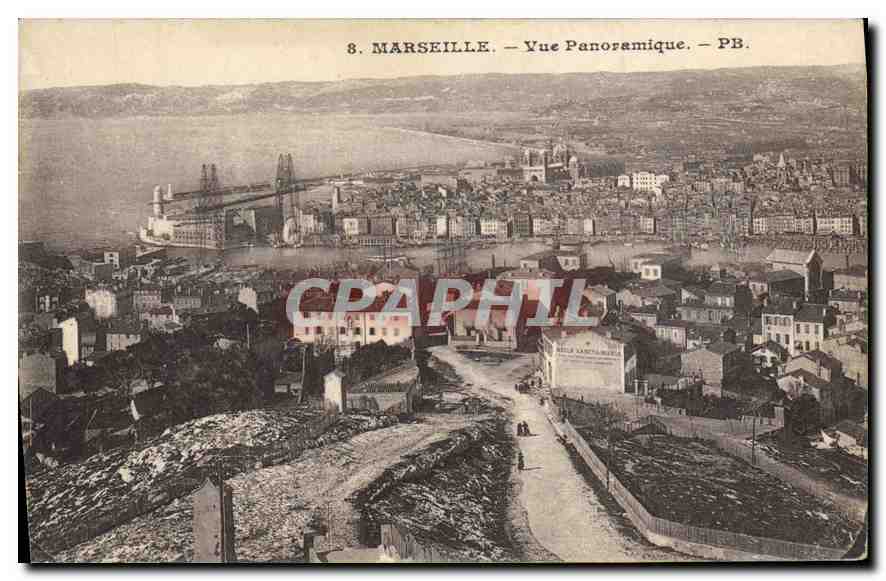 CPA Marseille Vue Panoramique