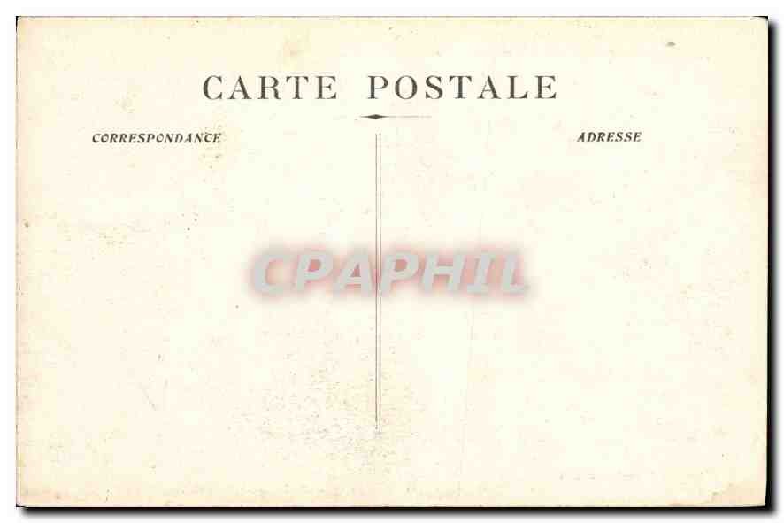 CPA Marseille Le Fort St Jean et la Rade — Rückseite
