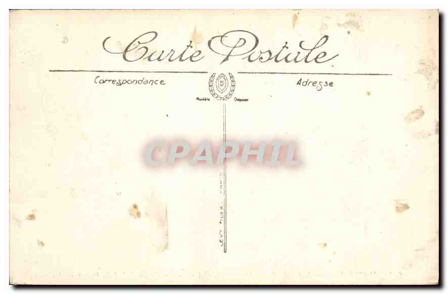 CPA Marseille L'Arc de Triomphe dit Porte d'Aix — Rückseite
