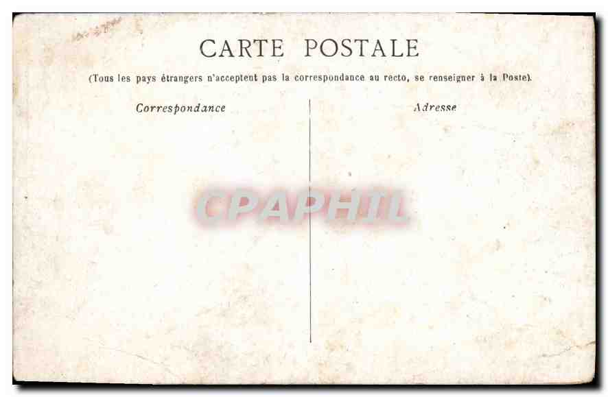 CPA Marseille Chateau — Rückseite