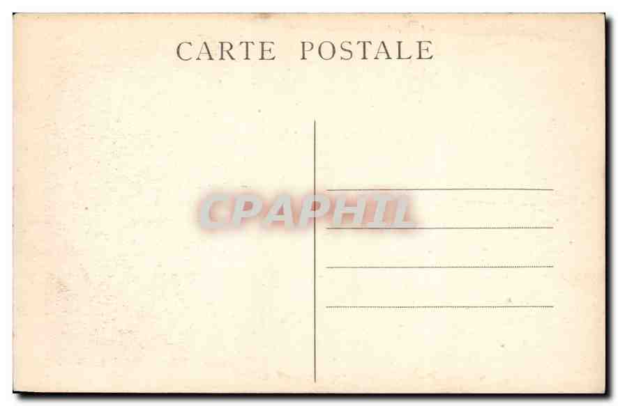 CPA Marseille Le Quai du Port — Rückseite
