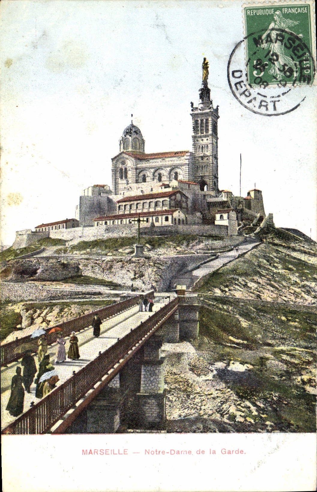 CPA Marseille Notre Dame de la Garde