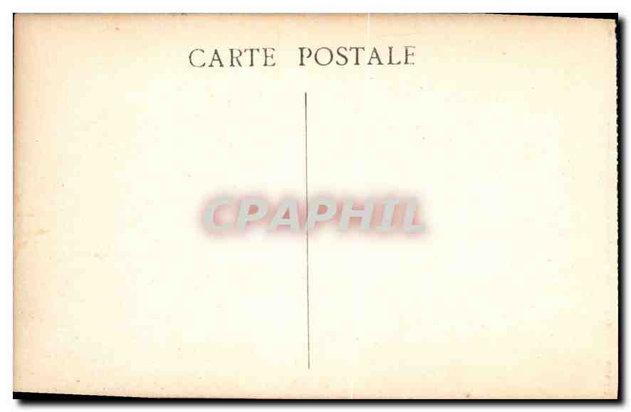 CPA Marseille La Poste Colbert — Verso