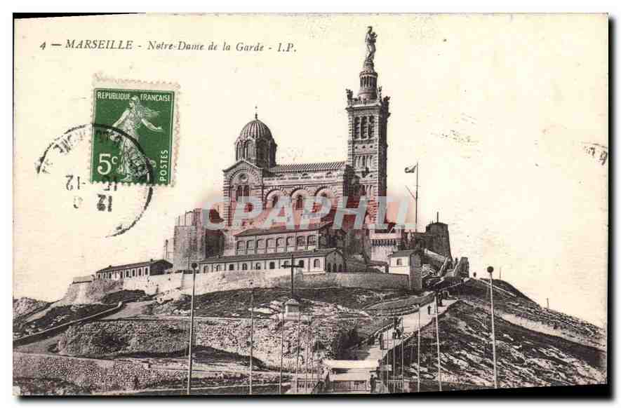 CPA Marseille Notre Dame de la Garde