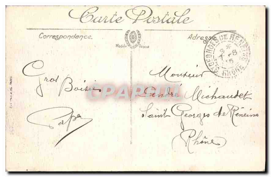 Marseille — Bassins et Quais de la Joliette — Selecta n°78 — Verso