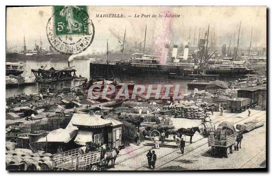 CPA Marseille Le Port de la Joliette