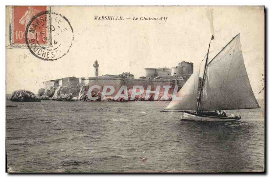 CPA Marseille Le Chateau d'If