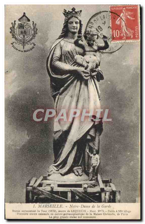 CPA Marseille Notre Dame de la Garde