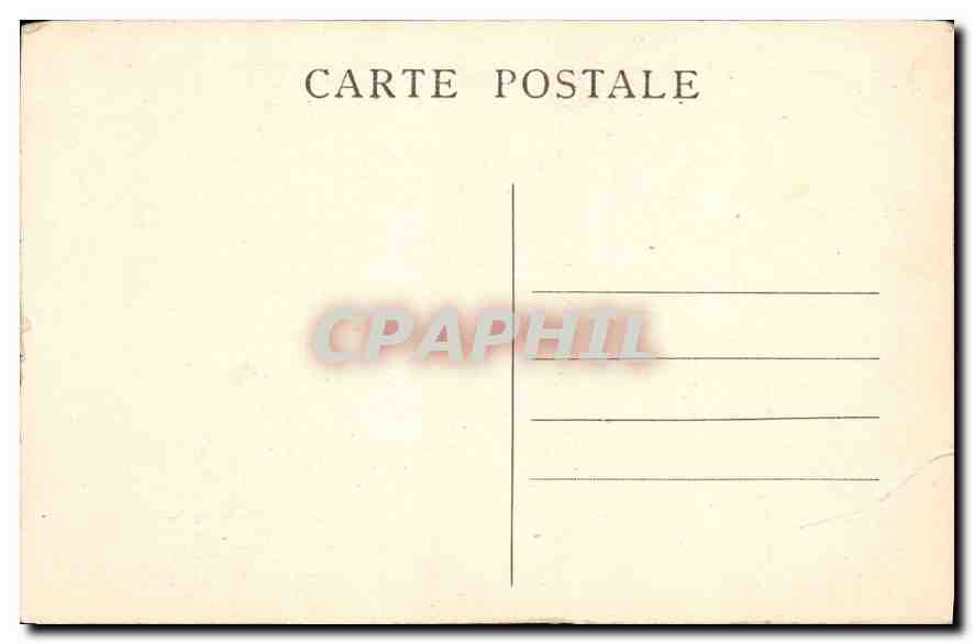 CPA Marseille L'Eglise de St Vincent de Paul — Rückseite