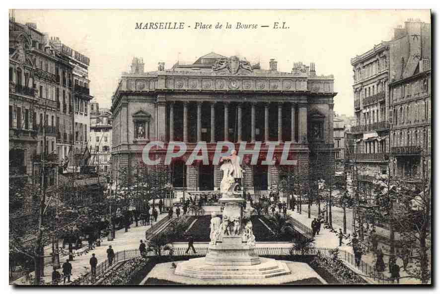 CPA Marseille Place de la Bourse