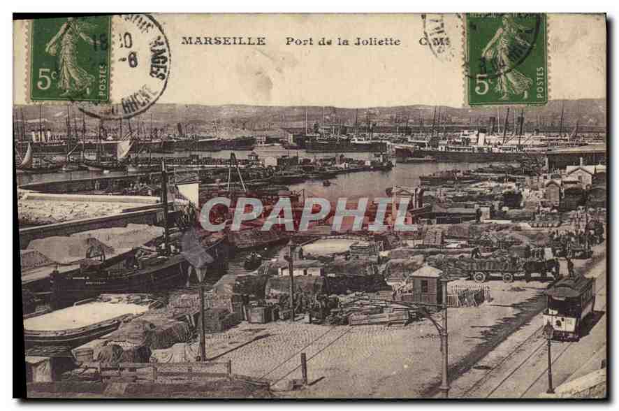 CPA Marseille Port de la Joliette