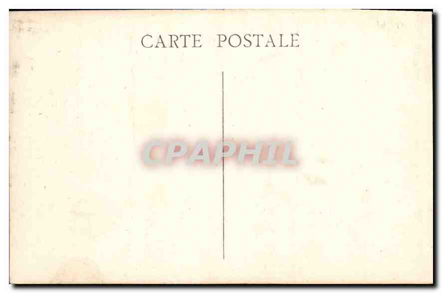 CPA Marseille Fontaine Cantini — Verso