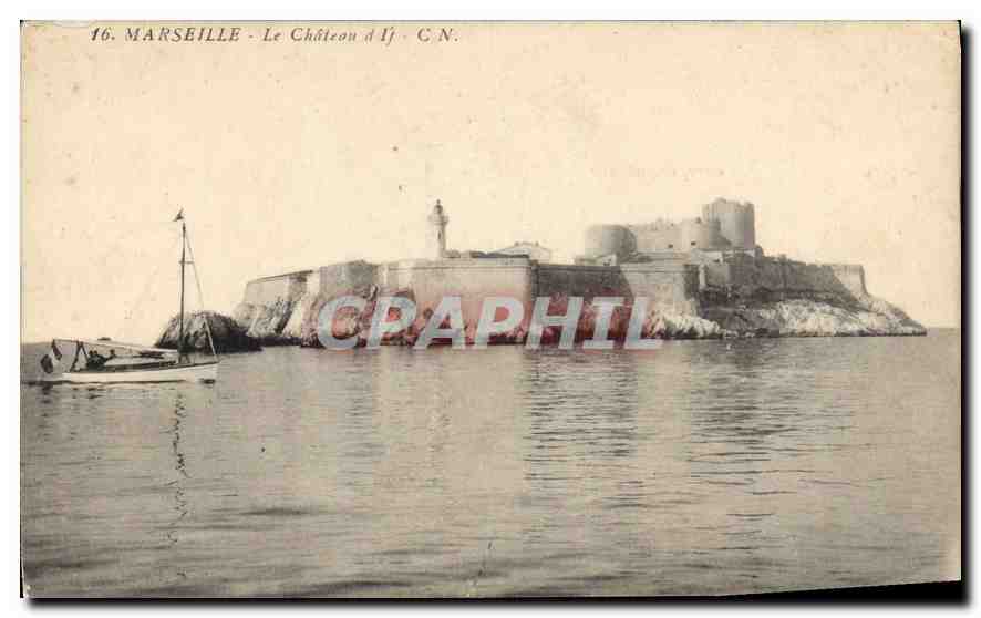 CPA Marseille Le Chateau d'If