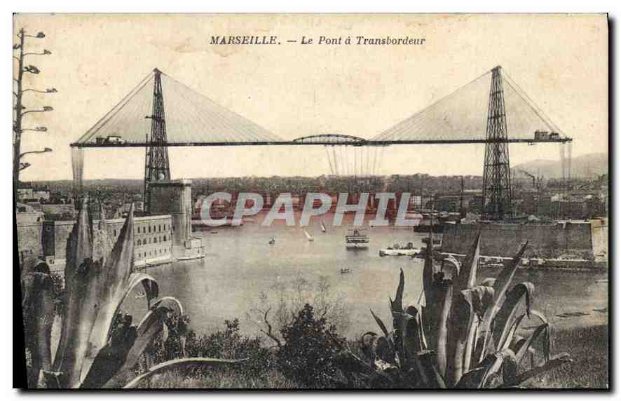 CPA Marseille Le Pont a Transbordeur