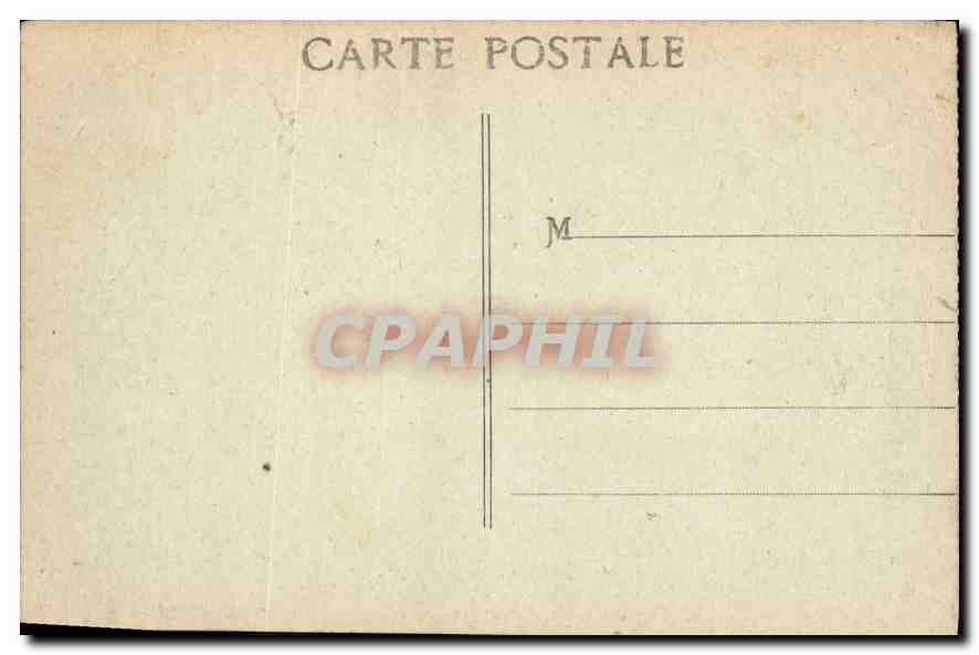 CPA Marseille Ascenseurs N D de la Garde — Rückseite