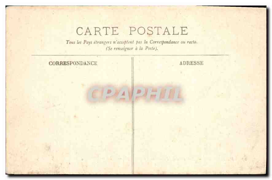CPA Marseille Ensemble du Palais de Longchamps — Rückseite