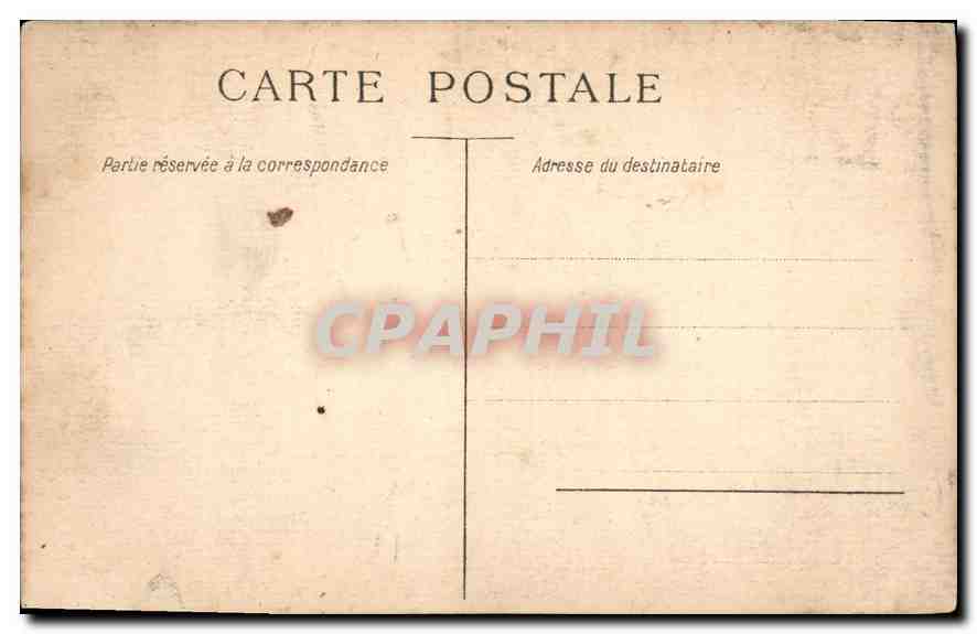 CPA Marseille Notre Dame de la Garde — Rückseite
