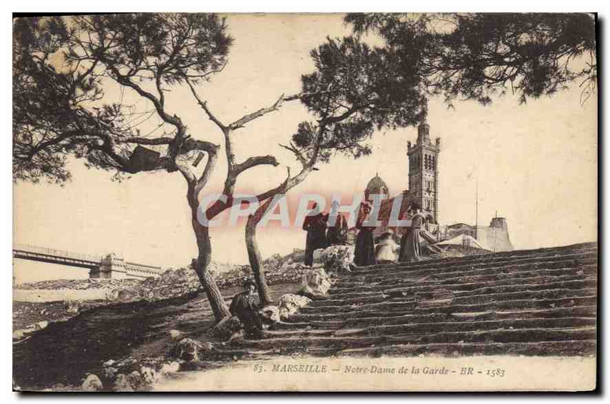 CPA Marseille Notre Dame de la Garde