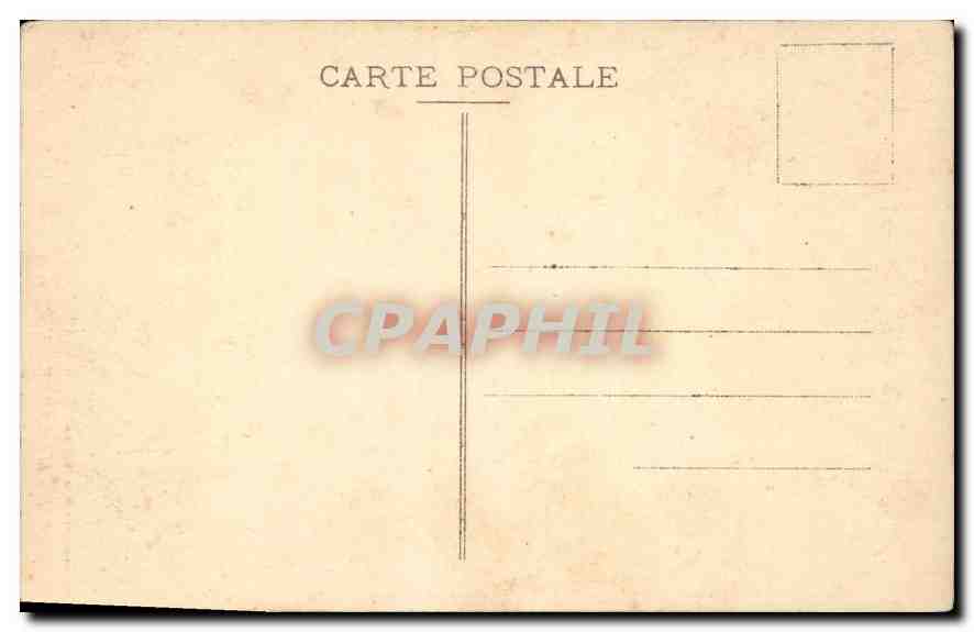 CPA Marseille N. D. de la Garde La Basilique — Rückseite