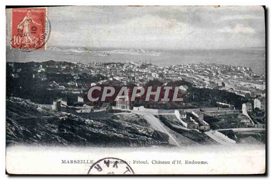 CPA Marseille Chateau d'If