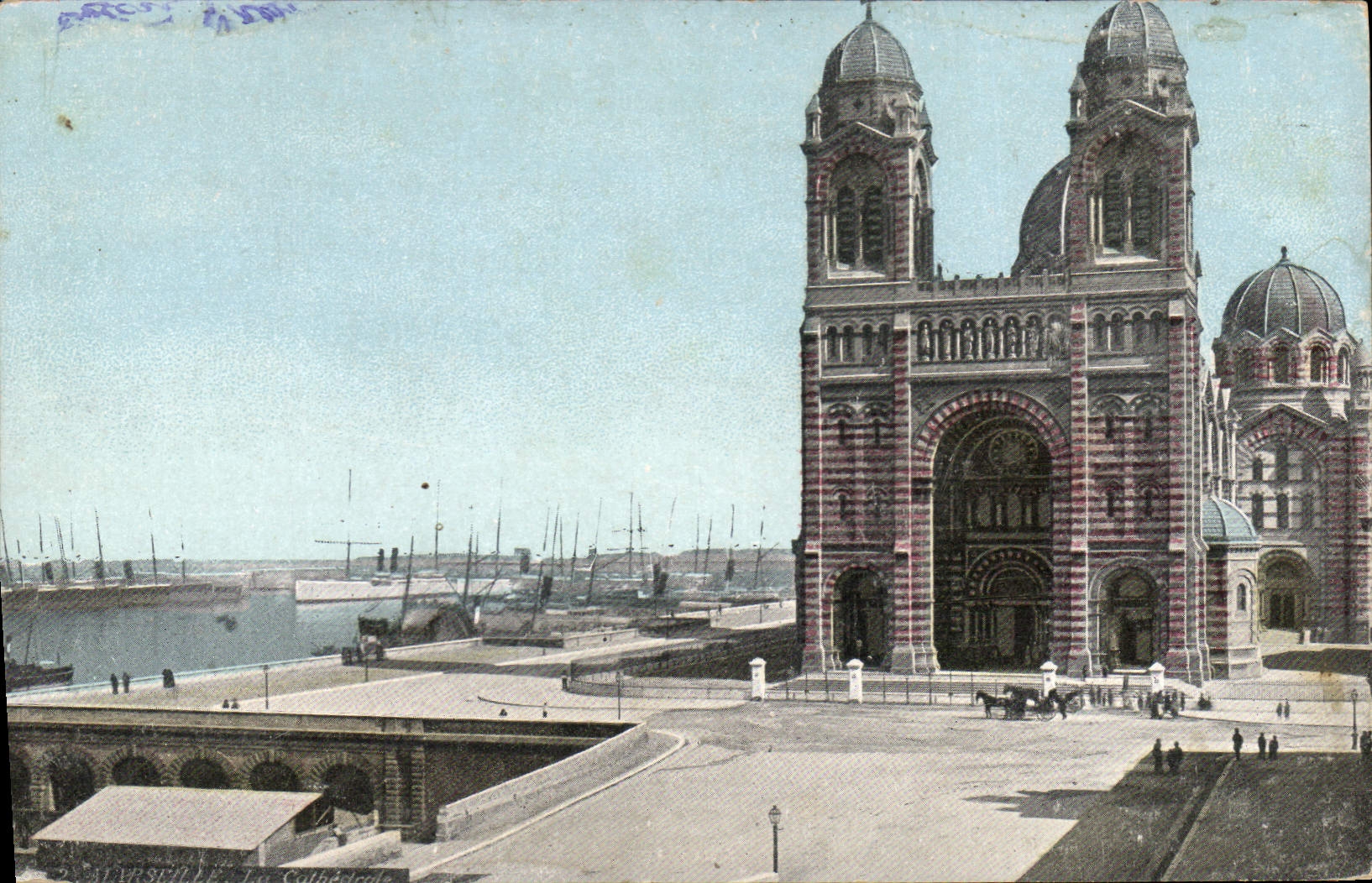 CPA Marseille La Cathedrale