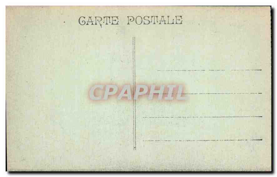 CPA Marseille Notre Dame de la Garde — Rückseite